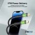 Promate TransLine-Ci  USB-C to Lightning Cable 1.2m, Ultra-Fast 27W Power Delivery Cable